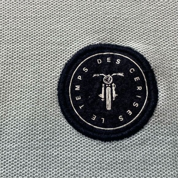 Le Temps Des Cerises Light Green Dylan Polo Shirt Size Large - Picture 6 of 12